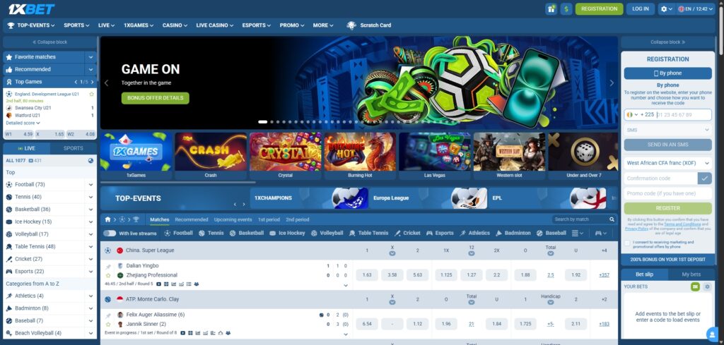 1xBet casino Ecuador