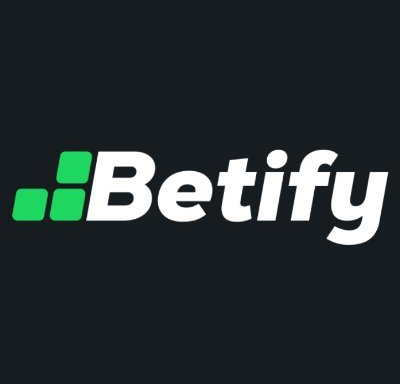 Betify logo: three green rounded squares to the left of the white 'Betify' text on a dark background.