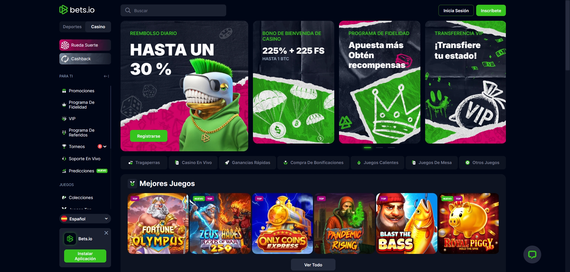 Bets.io Ecuador